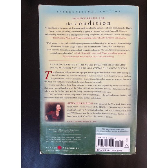 3 or $20 - The Condition by Jennifer Haigh - Picture 2 of 2